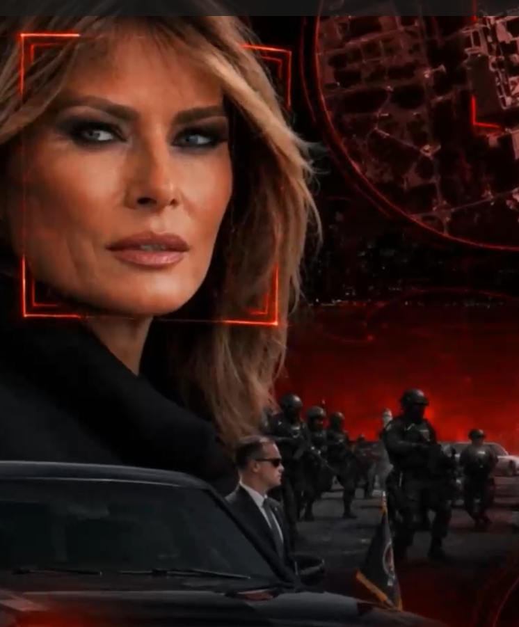 Melania Trump clip